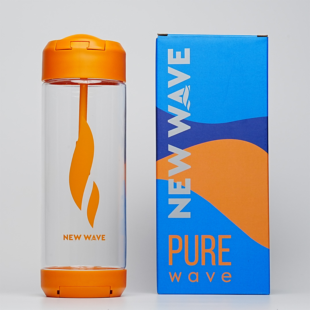 IMG_1868-1 Бутылка для воды Pure WAVE 700 мл (оранжевый) — изображение 1