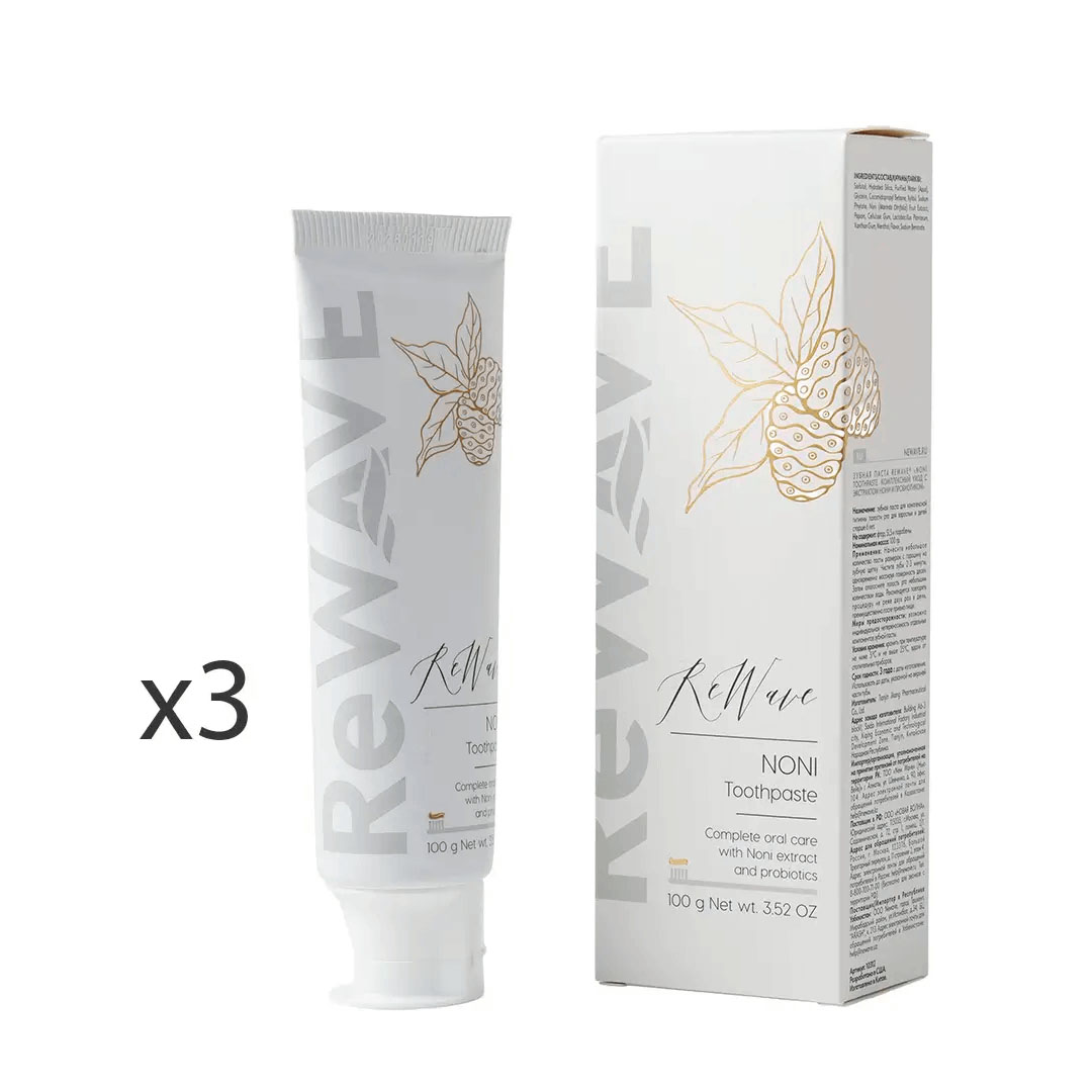 rewave22142-2 Набор «Зубная паста ReWave® NONI» (3х100 г) — изображение 1